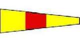 FLAG SIGNAL NUMERAL "0"