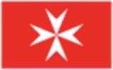 FLAG CIVIL ENSIGN, MALTA 3' X 4'
