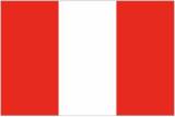 FLAG CIVIL ENSIGN, PERU 4' X 6'