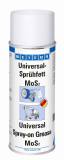 LUBRICATING SPRAY WEICON 400ML, UNIV SPRAY-ON GREASE W/MOS2 