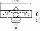 ADAPTER 4 FOLD 1/2 4100, FOR AUTO GREASE DISPENSER  