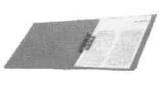 FILE HARD BOARD COVER W/LEVER, FASTENER B-5S 267X218X18MM