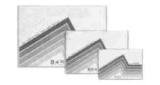 CARD HOLDER PLASTIC HARD CLEAR, A-1 599X846MM