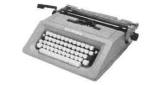 TYPEWRITER PORTABLE MANUAL, 240MM ELITE