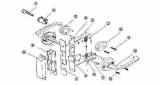 PART FOR MORTISE LOCK, OHS#2320 #5 CYLINDER COLLAR
