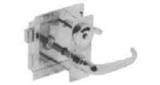 INDICATOR RIM LATCH, WITH LEVER HANDLE OHS#3200