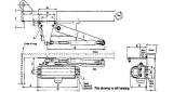 DOOR CLOSER PARALLEL, MAXIMUM DOOR WEIGHT 30KGS
