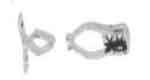 CABINET CATCH PHOSPHOR BRONZE, C-TYPE