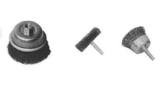 BRUSH WIRE WHEEL THREADED NUT, TYPE 75MMXM10THREAD