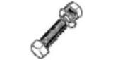 BOLT CENTER FOR 6" POWER BRUSH, PT/NO.340.558