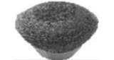 BRUSH WIRE CUP STEEL CRIMPED, PT/NO.340.166