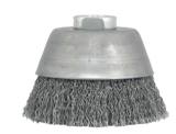 BRUSH WIRE CUP CRIMPED 80MMDIA, FOR DERUSTING BRUSH MAG9000 