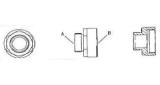 ADAPTOR HOT WATER LINE FOR, J.J.TANK CLEANING MACHINE