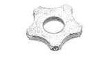 CUTTER PENTAGONAL 42X16X6MM, #700962 FOR POWER EDGER VA10L