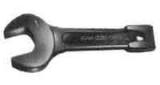 WRENCH STRIKING SINGLE OPENEND, 15DEG BENT 30MM