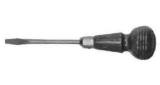 SCREWDRIVER ELECTRICIAN'S, WOOD HANDLE SLOTTED 7X50MM