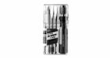 SCREWDRIVER SET DETACHABLE, 4 BITS -3/-5/NO.1/NO.2