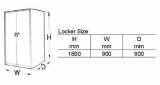 MASTER TOOLS & PARTS LOCKER, MTL-6001 H1800XW900XD600MM