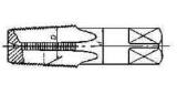 TAP TAPER F0R TAPER THREAD, RC1/16X28T CARBON STEEL