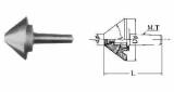 ROLLING CENTER BEVEL MT#2, 70DEG BEVEL DIAM 12X62MM