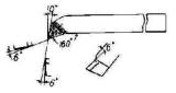TOOL WITH CARBIDE TIP SINGLE, #37-1 RIGHT HAND 13X13X100MM