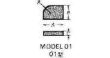 CARBIDE TIP #01-0 10X6X3MMXR4