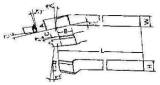 TOOL BIT TIP WELDED HSS BENT, FINISH RIGHT-12 12X12X125MM