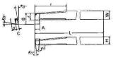 TOOL BIT TIP WELDED HSS BORE, FINISHING-12 12X12X160MM