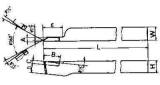 TOOL BIT TIP WELDED HSS, EXTERNAL THREAD-12 12X12X125MM