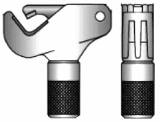 THREAD REPAIR TOOL UNIVERSAL, EXTERNAL ROD 4-18MM DIA NES1A 