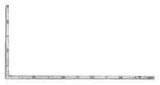 SQUARE CARPENTERS' STEEL, 150X75MM