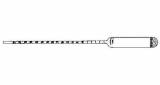 HYDROMETER PETROLEUM A.P.I., NO.0 RANGE -1 TO 11