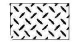 STEEL CHECKER PLATE HOT-ROLLED, 3.2X914X1829MM