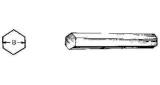 STAINLESS STEEL HEXAGON, HOT-ROLLED SUS-430 35MM 12FEET