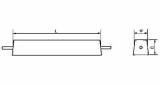 ANODE ALUMINIUM WITH FURTHER, DETAIL