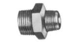 NIPPLE HEXAGON REDUCING GALV, MALLEABLE CAST IRON 3/8X1/4