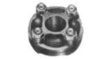 FLANGE MALLEABLE CAST IRON, GALV 1/2