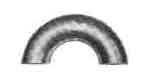 RETURN BEND STEEL BUTT-WELDING, SGP 180DEG LONG RADIUS 15A
