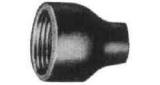 SOCKET REDUCING BRASS 1/4X1/8, THREADED