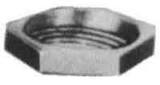 LOCK NUT BRASS 1/8 THREADED