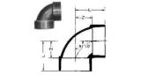 ELBOW PVC 90DEG SHORT RADIUS, FOR DRAIN SIZE 30