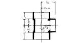 TEE REDUCING PVC FOR DRAIN, SIZE 40 X 30