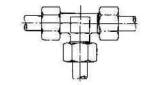 TEE COMPRESSION STEEL, 4MM 400KG