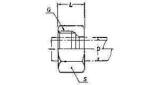 NUT FOR STEEL COMPRESSION, FITTING 4MM 400KG