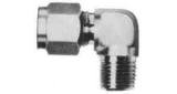 ELBOW MALE STAINLESS STEEL, FLARELESS 6MMXPT1/8