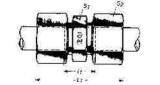 FITTING UNION H.P.STEEL, ERMETO 4MM 100KG