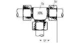 TEE EQUAL H.P.STEEL ERMETO, 4MM 100KG