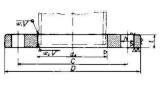 FLANGE STAINLESS STEEL WELDING, SLIP-ON FLAT FACE 5KG-10MM