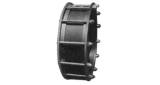 PIPE COUPLING FLEX 6" M.RING, L204MM(STYLE 11) HOT RLD STEEL