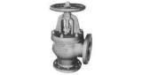 ANGLE VALVE CAST-IRON FLANGED, F7306 5KG-50MM